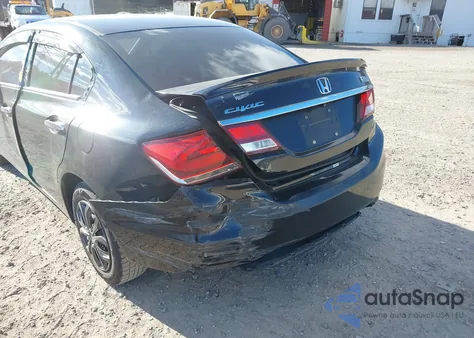 2013 Honda Civic Lx z USA, uszkodzony, nr VIN 19XFB2F51DE200272